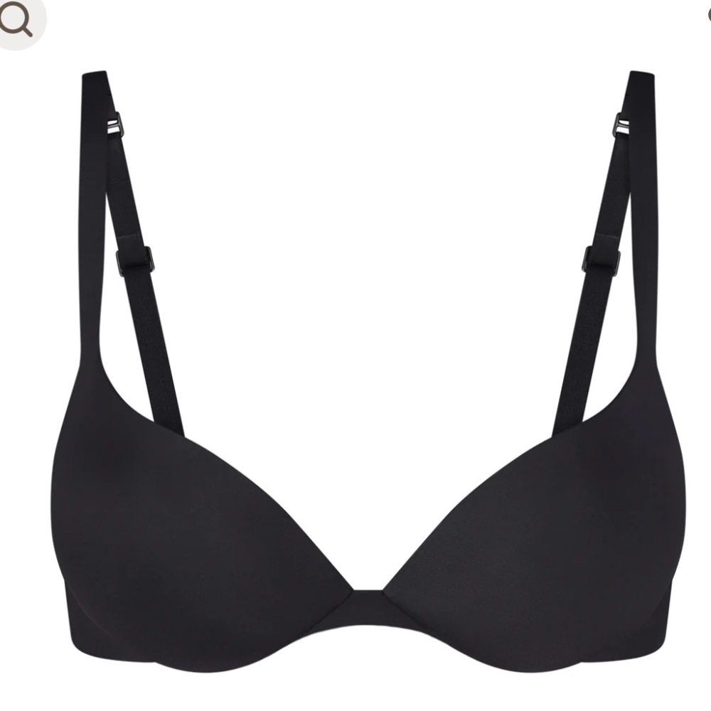 Skims Ultimate teardrop push-up bra black 32b